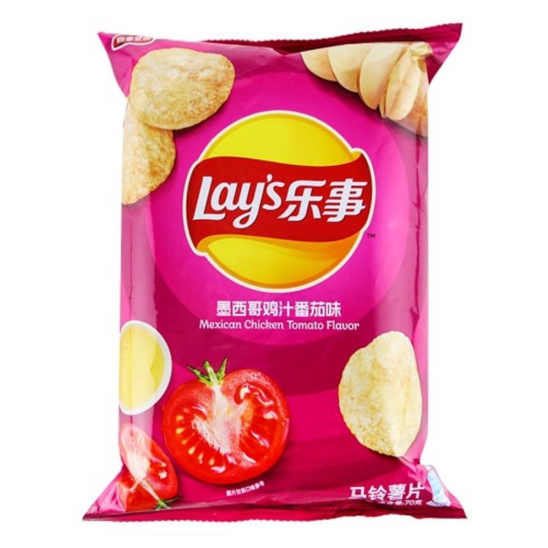Lay’s Mexican Chicken Tomato Flavor Potato Chips – 70g