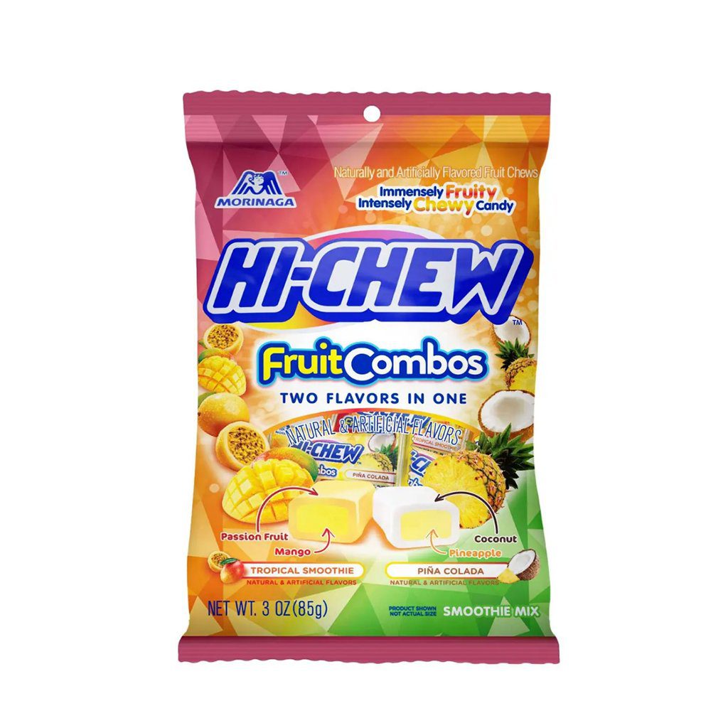 Hi-Chew Assorted Mix Tropical Smoothie and Pina Colada Fruit Combos