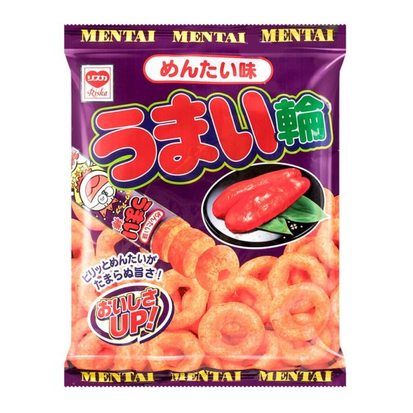 Riska Corn Circle Fish Roe Mentaiko Chips - 75g