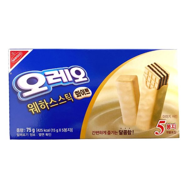 Oreo Wafer White Chocolate -5pc - Snackmoon