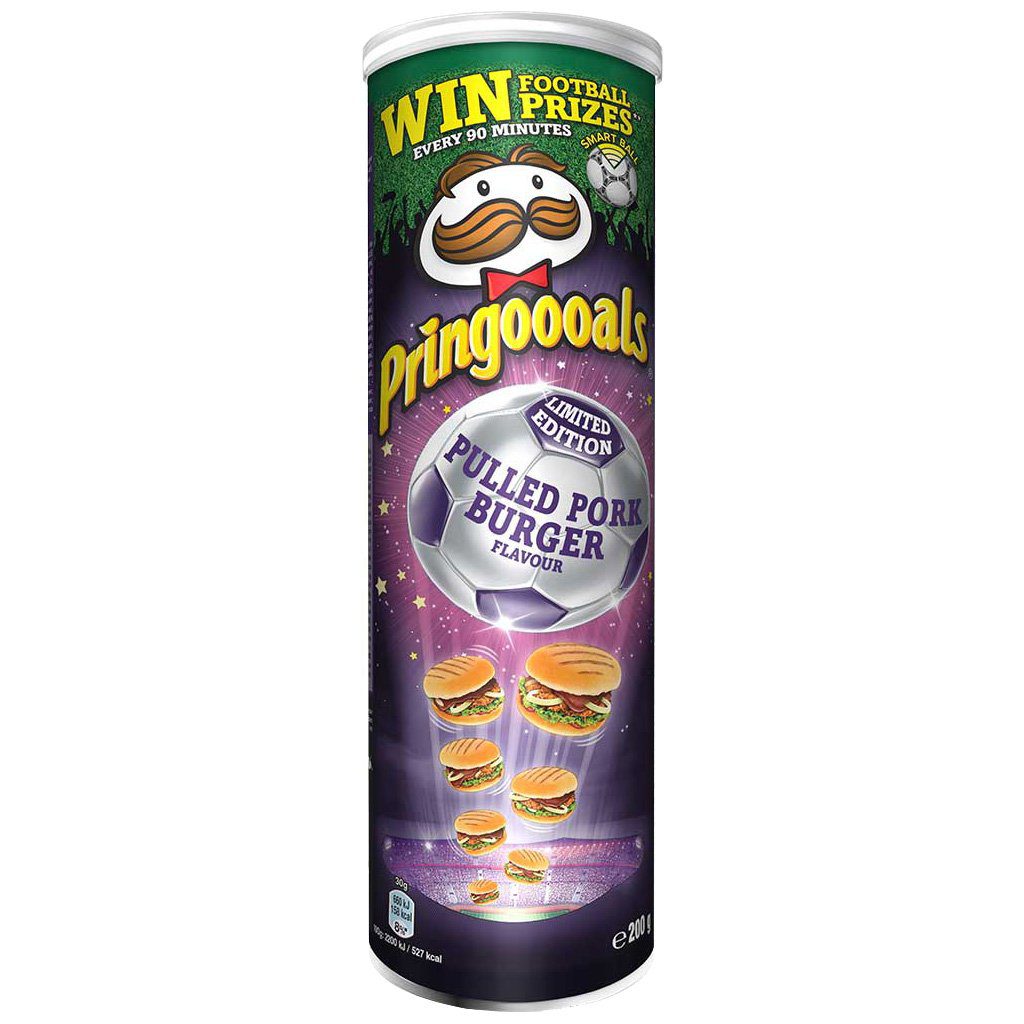 Pringles – Pulled Pork Burger Flavor (UK)