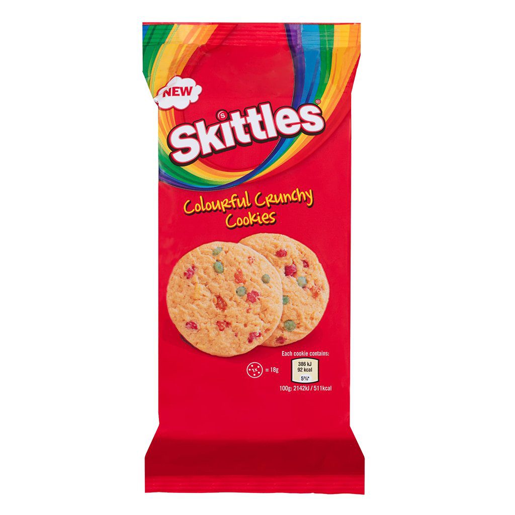 Skittles Colorful Crunchy Cookies (United Kingdom)
