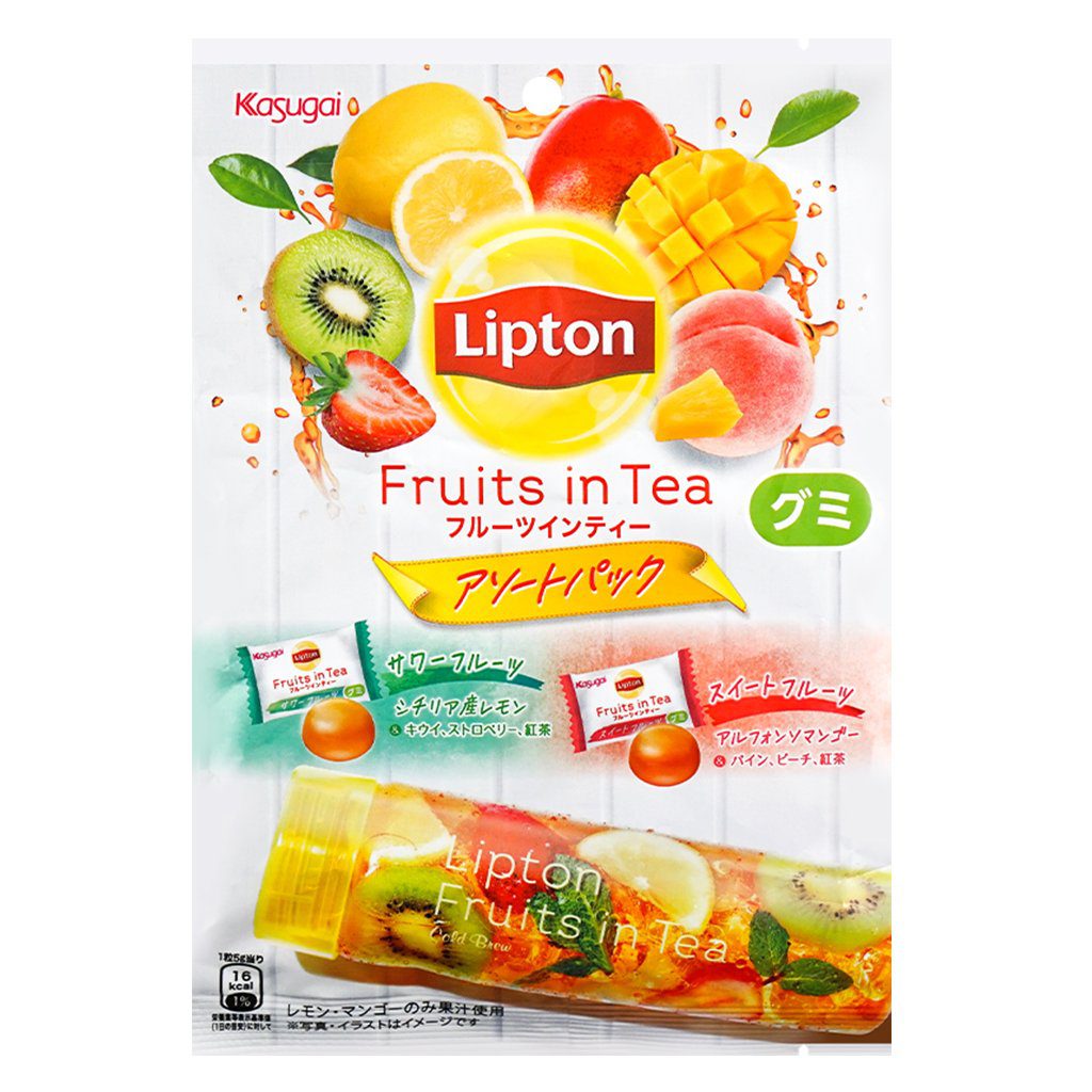 Lipton Fruits in Tea Gummy Assort Pack 83g