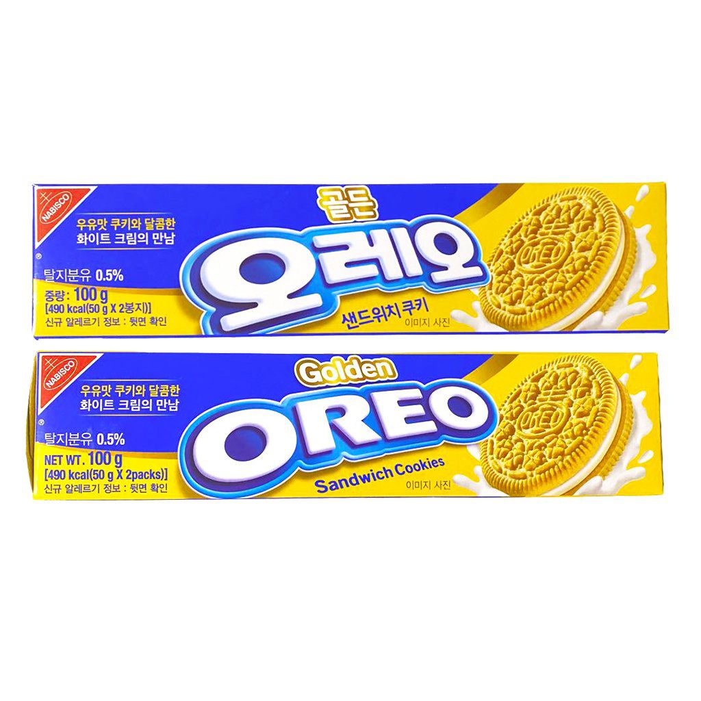 Oreo – Golden Creme Cookies (Korea)