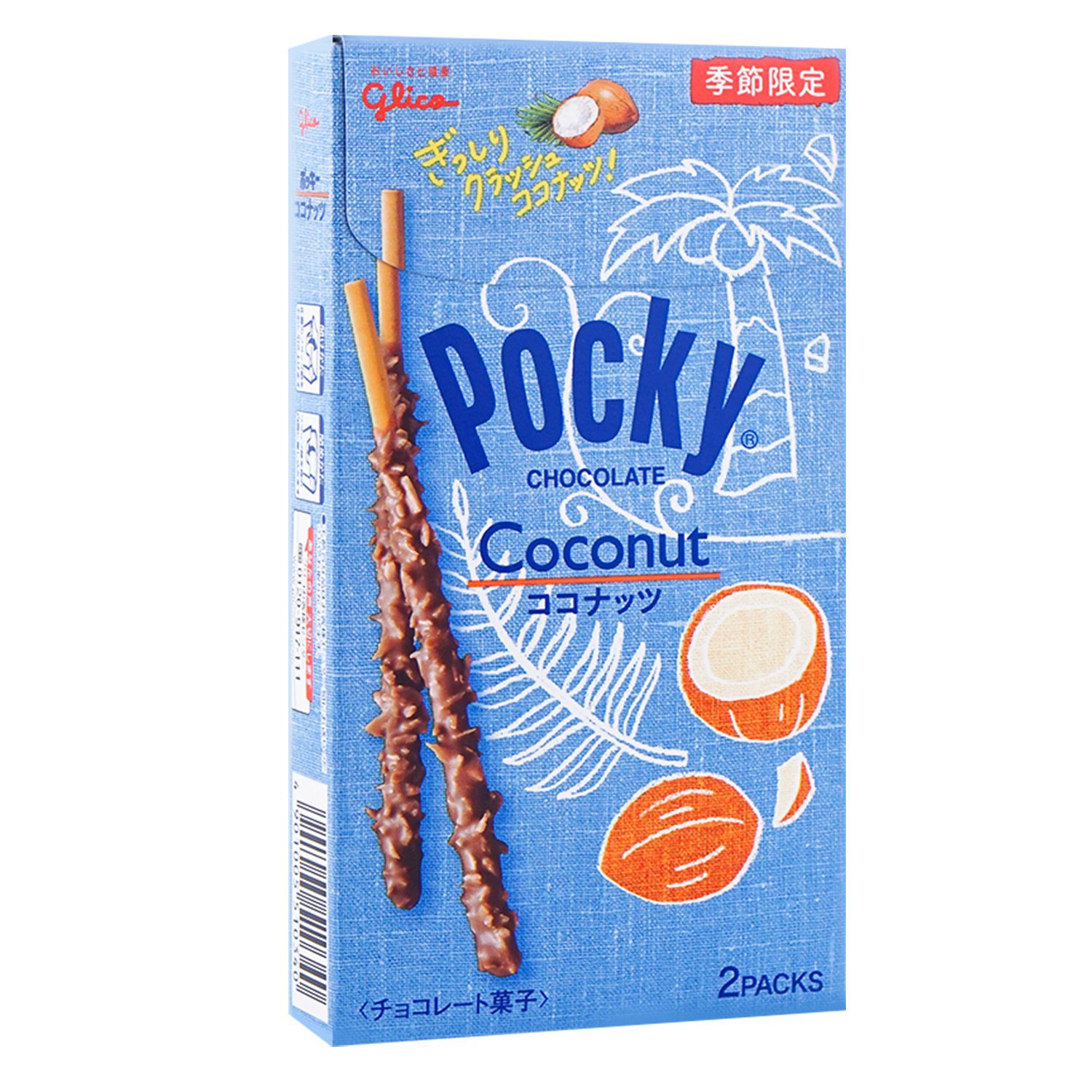 Pocky Crunchy Coconut Biscuit Sticks