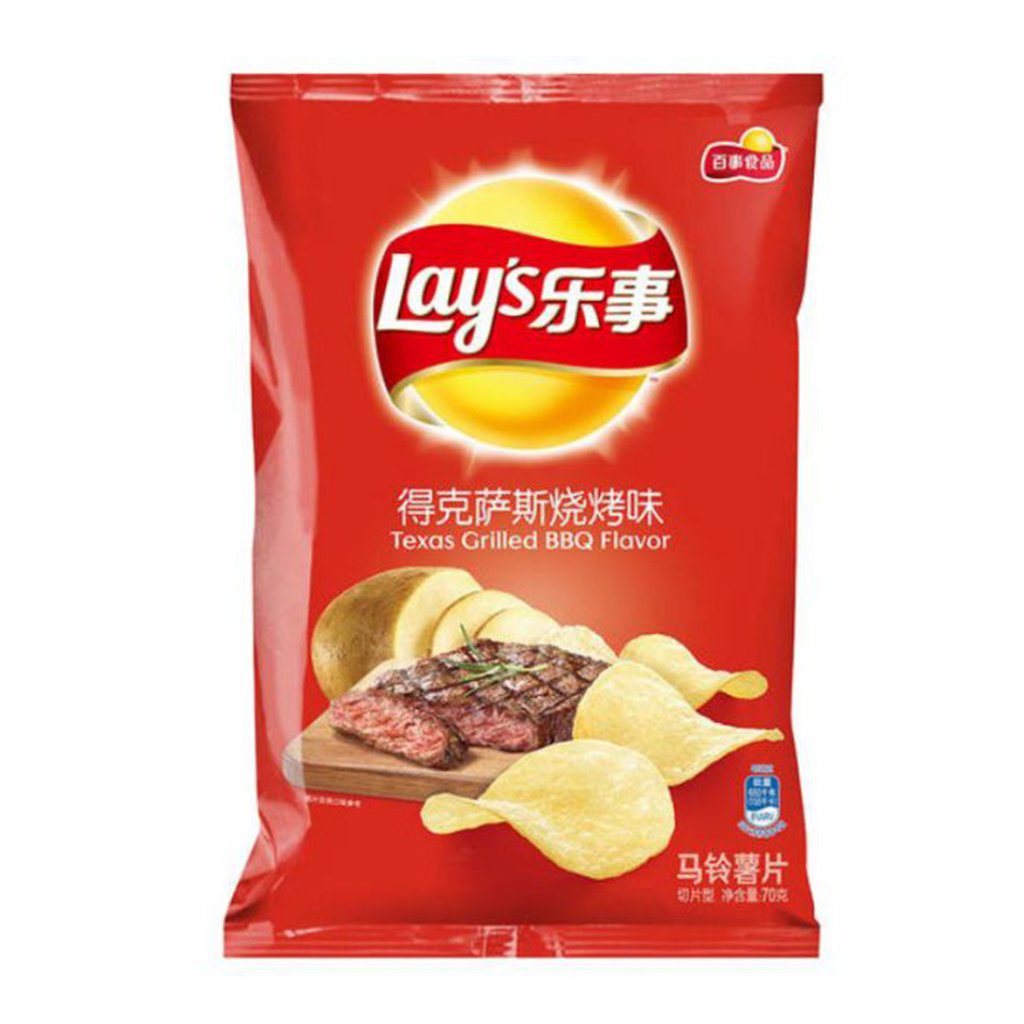 Lay’s Texas Grilled BBQ Flavor – 40g